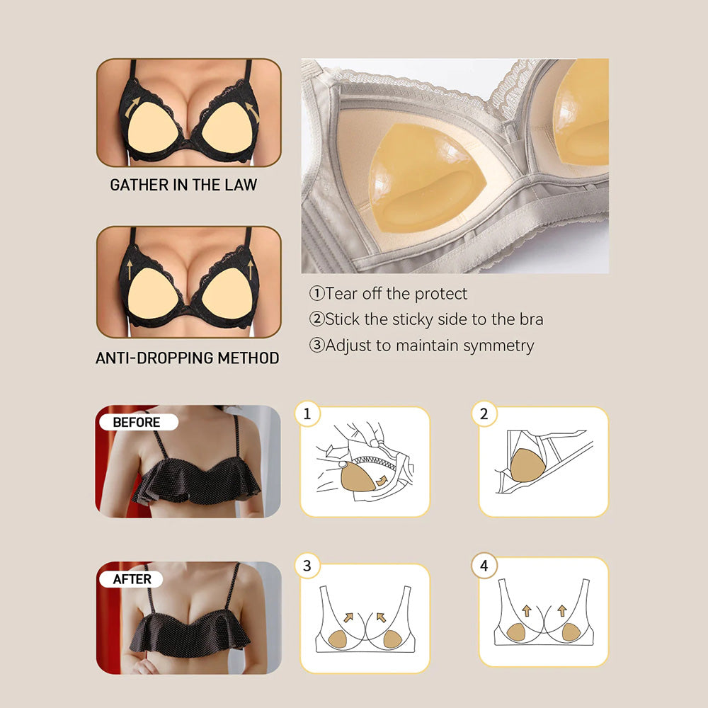 LuxeLift | Sticky Bra Inserts (30% OFF)