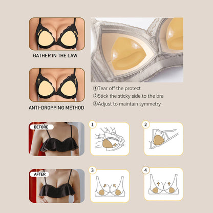 LuxeLift | Sticky Bra Inserts (30% OFF)