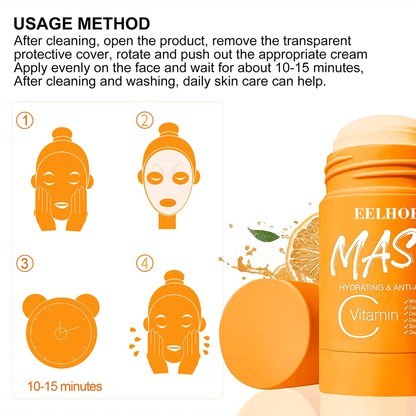 CLEANSING VITAMIN C MASK | PURIFY YOUR SKIN - Glimpse Cosmetics