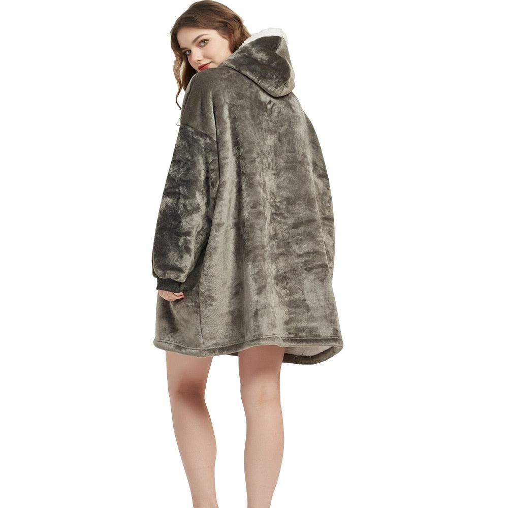 Glimpse Oversized Blanket Hoodie | Warm and Comfy Fleece - Glimpse Cosmetics