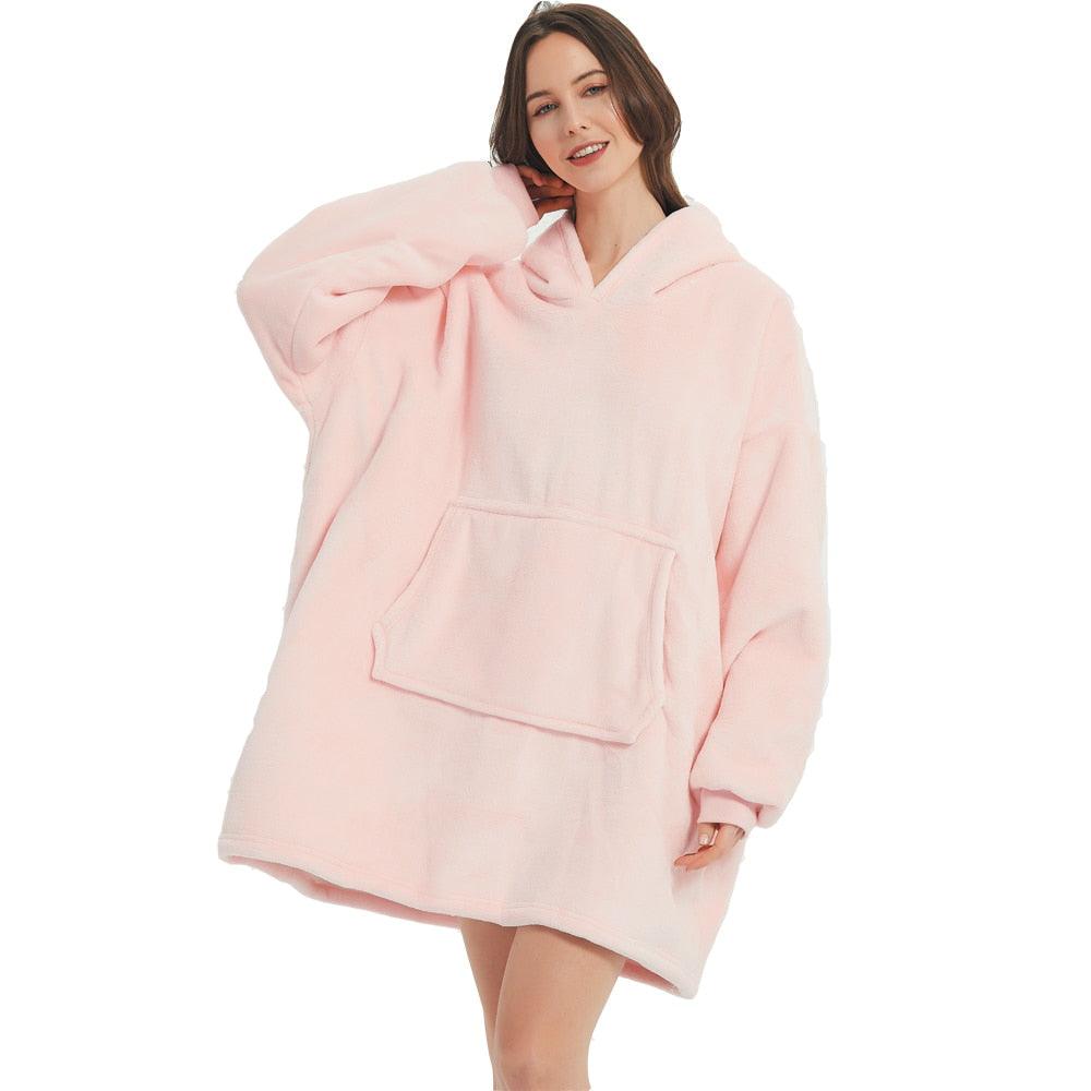 Glimpse Oversized Blanket Hoodie | Warm and Comfy Fleece - Glimpse Cosmetics