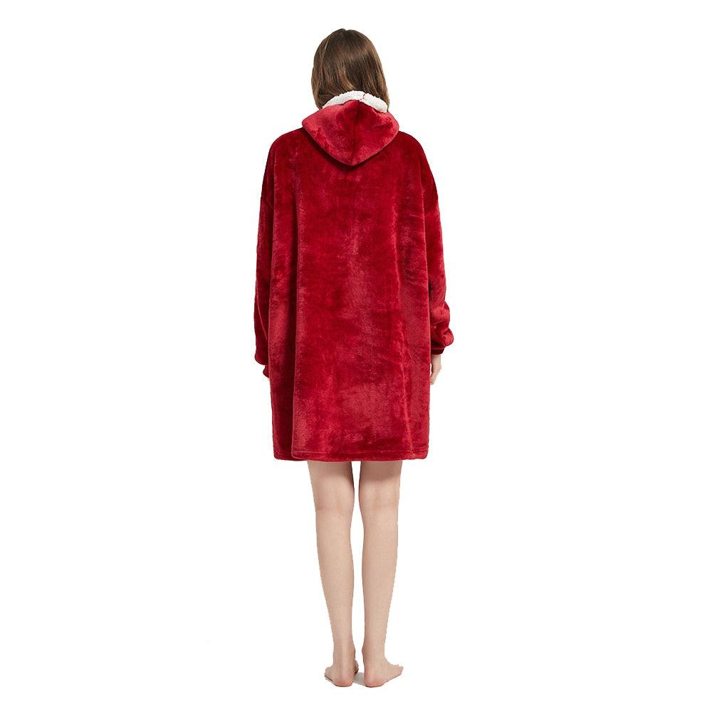 Glimpse Oversized Blanket Hoodie | Warm and Comfy Fleece - Glimpse Cosmetics