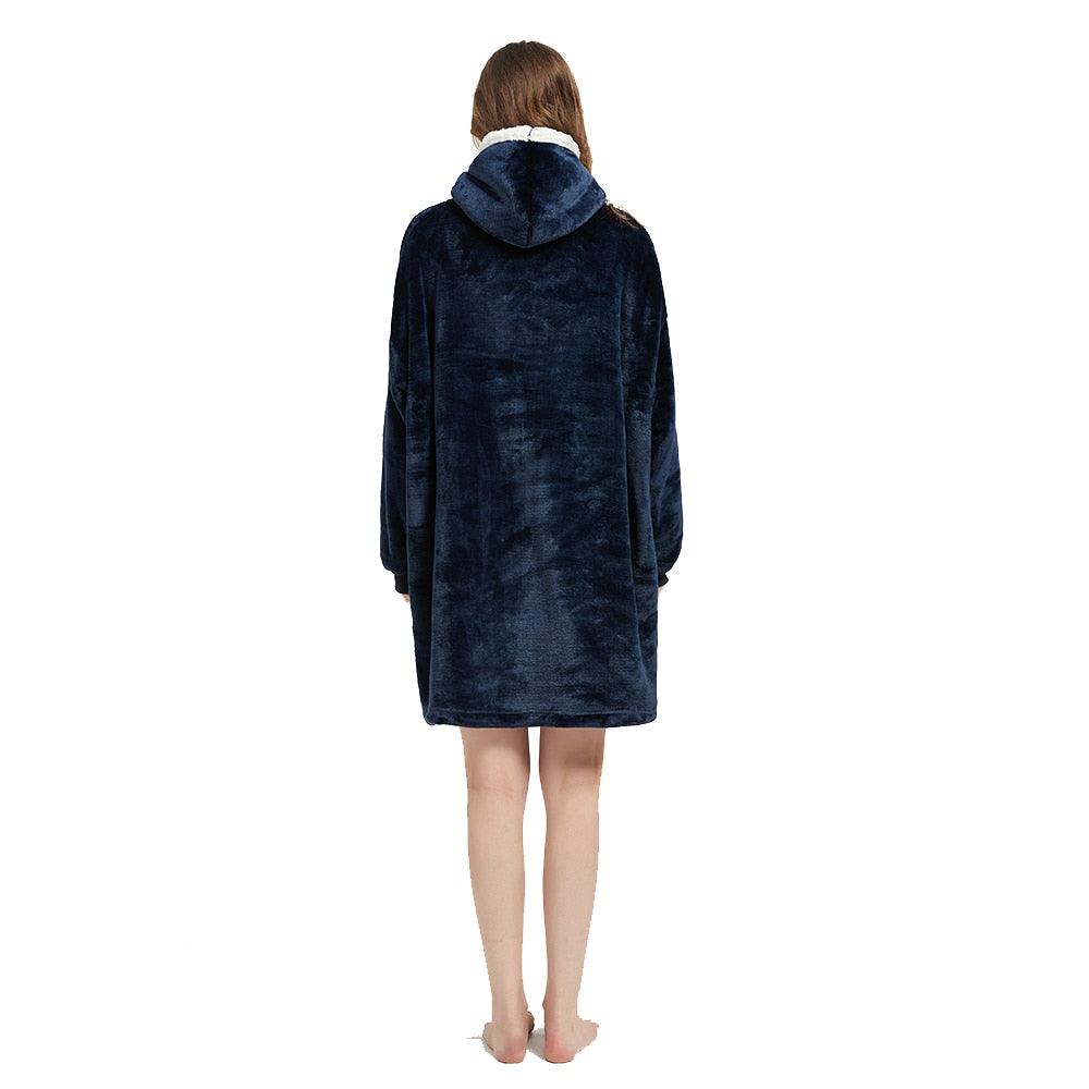 Glimpse Oversized Blanket Hoodie | Warm and Comfy Fleece - Glimpse Cosmetics