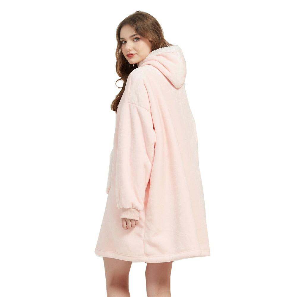 Glimpse Oversized Blanket Hoodie | Warm and Comfy Fleece - Glimpse Cosmetics