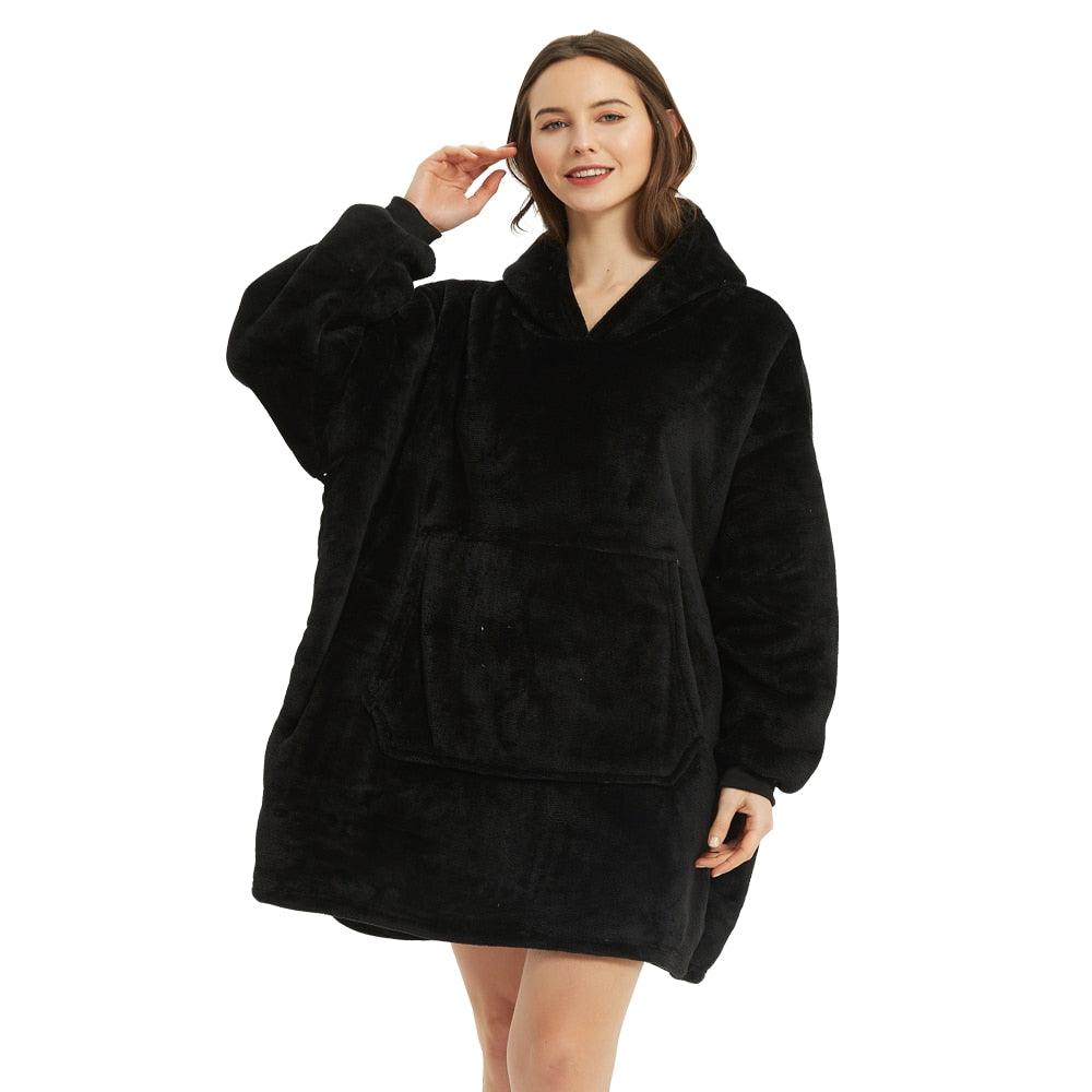 Glimpse Oversized Blanket Hoodie | Warm and Comfy Fleece - Glimpse Cosmetics