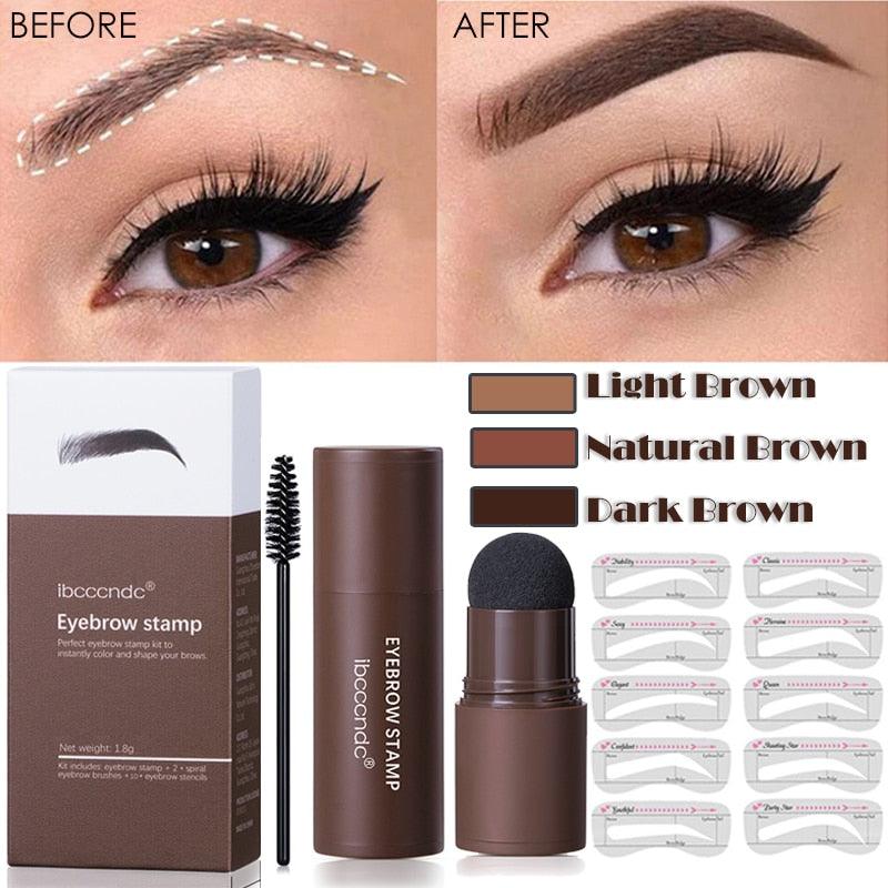 Glimpse Perfect Eyebrows Stamp | One Step Natural Brows Look - Glimpse Cosmetics