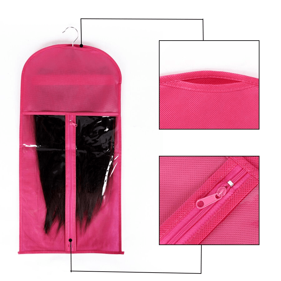 Glimpse® I Portable Hair Extension Storage Bag - Glimpse Cosmetics