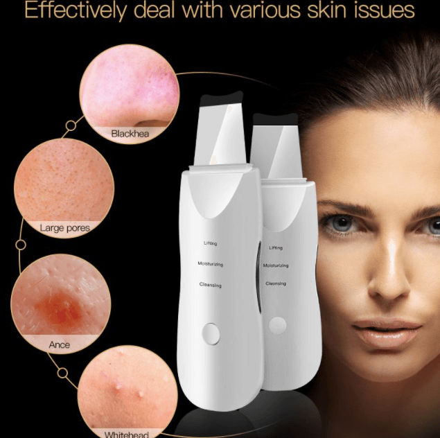 Glimpse Ultrasonic Skin Scrubber | 5-in-1 Face Spatula - Glimpse Cosmetics