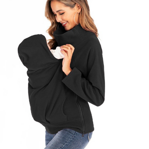 MommyChic™ | Cozy Maternity Sweater - Glimpse Cosmetics