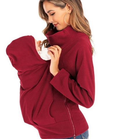 MommyChic™ | Cozy Maternity Sweater - Glimpse Cosmetics