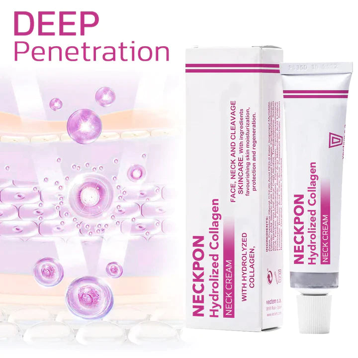 NECKPON® | Hydrolized Collagen Neck Cream - Glimpse Cosmetics