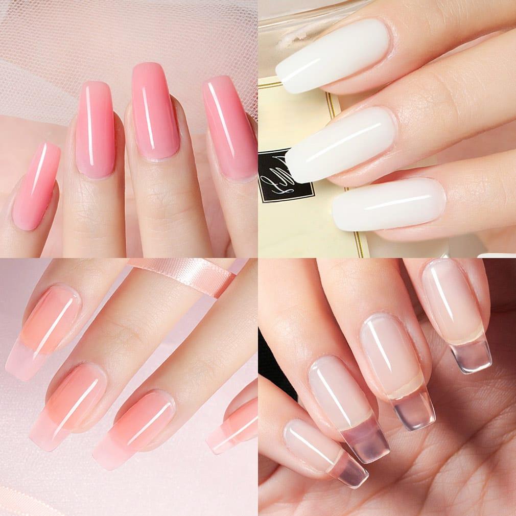 PolyGel Nail Kit | 🔥🔥Stop Waiting For Your Nails to Grow Again.. Just  Customize Your Nails Style & Size In Seconds!💃 💅 More Flexible Than  Acrylic, Stronger Than Hard Gel... | By Modicious | Facebook