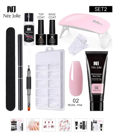 Née Jolie™ | PolyGel Nail Kit - Glimpse Cosmetics