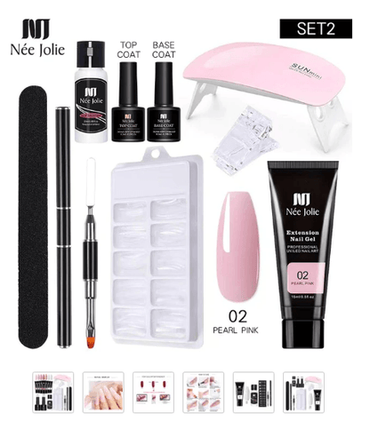 Née Jolie™ | PolyGel Nail Kit - Glimpse Cosmetics