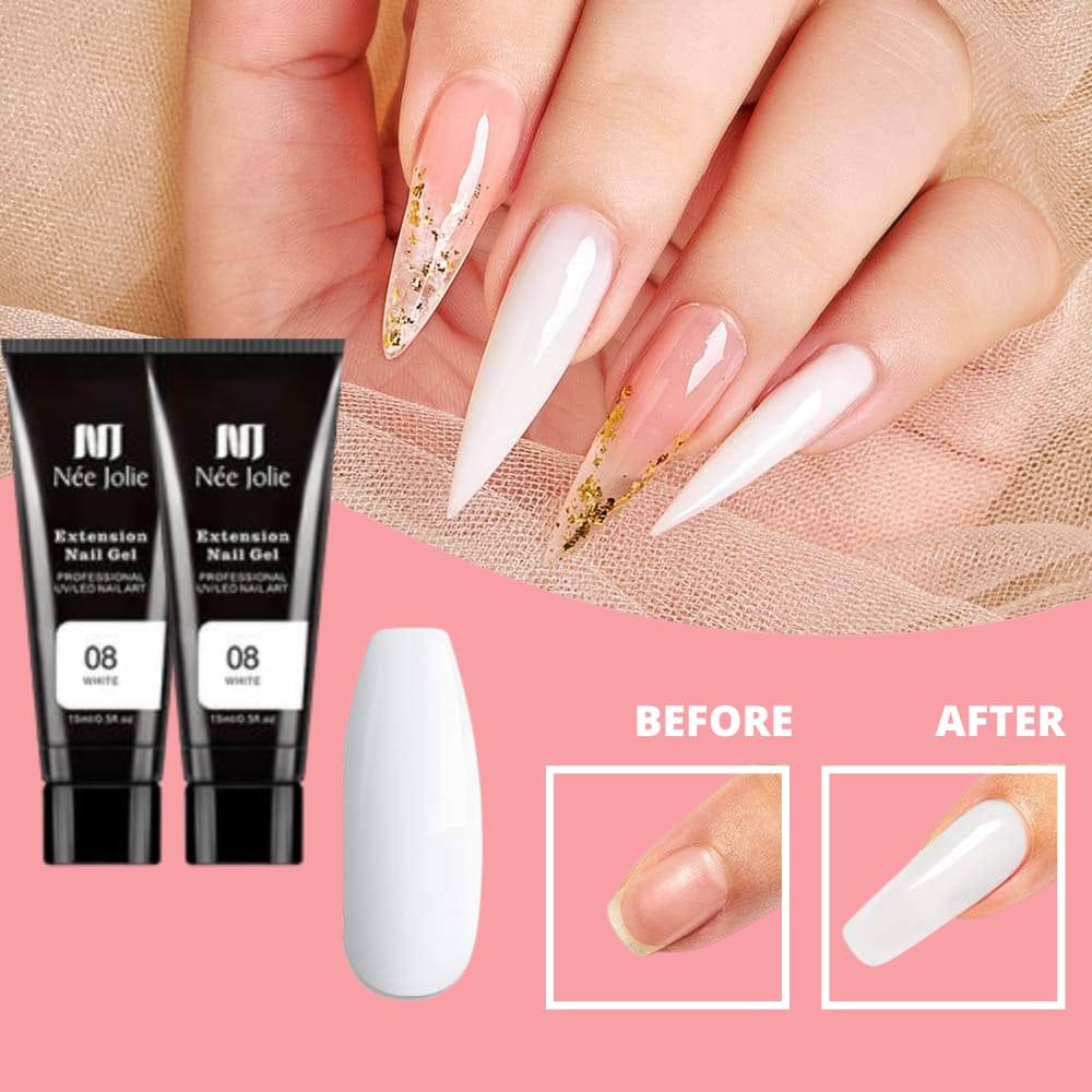 Polygel Nail Kit with Cream Color – Astound Beauty