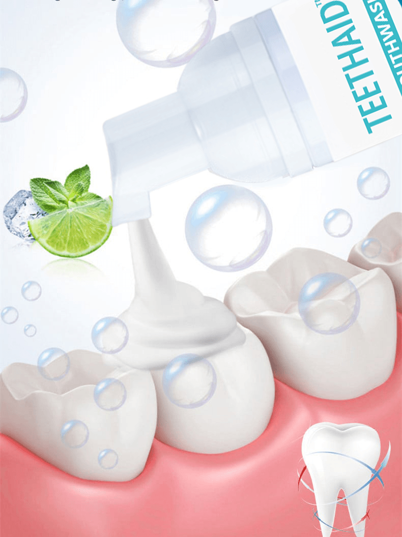 Teethaid® I Teeth Whitening & Breath Freshener I 1+1 Free - Glimpse Cosmetics