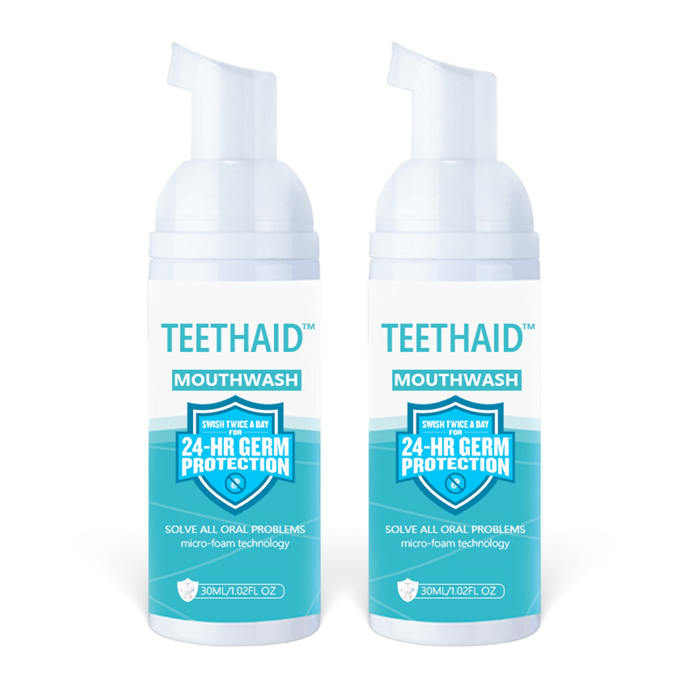 Teethaid® I Teeth Whitening & Breath Freshener I 1+1 Free - Glimpse Cosmetics