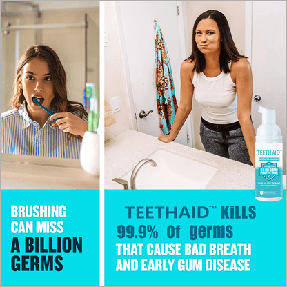 Teethaid™ I Teeth Whitening & Breath Freshener I 1+1 Free - Glimpse Cosmetics