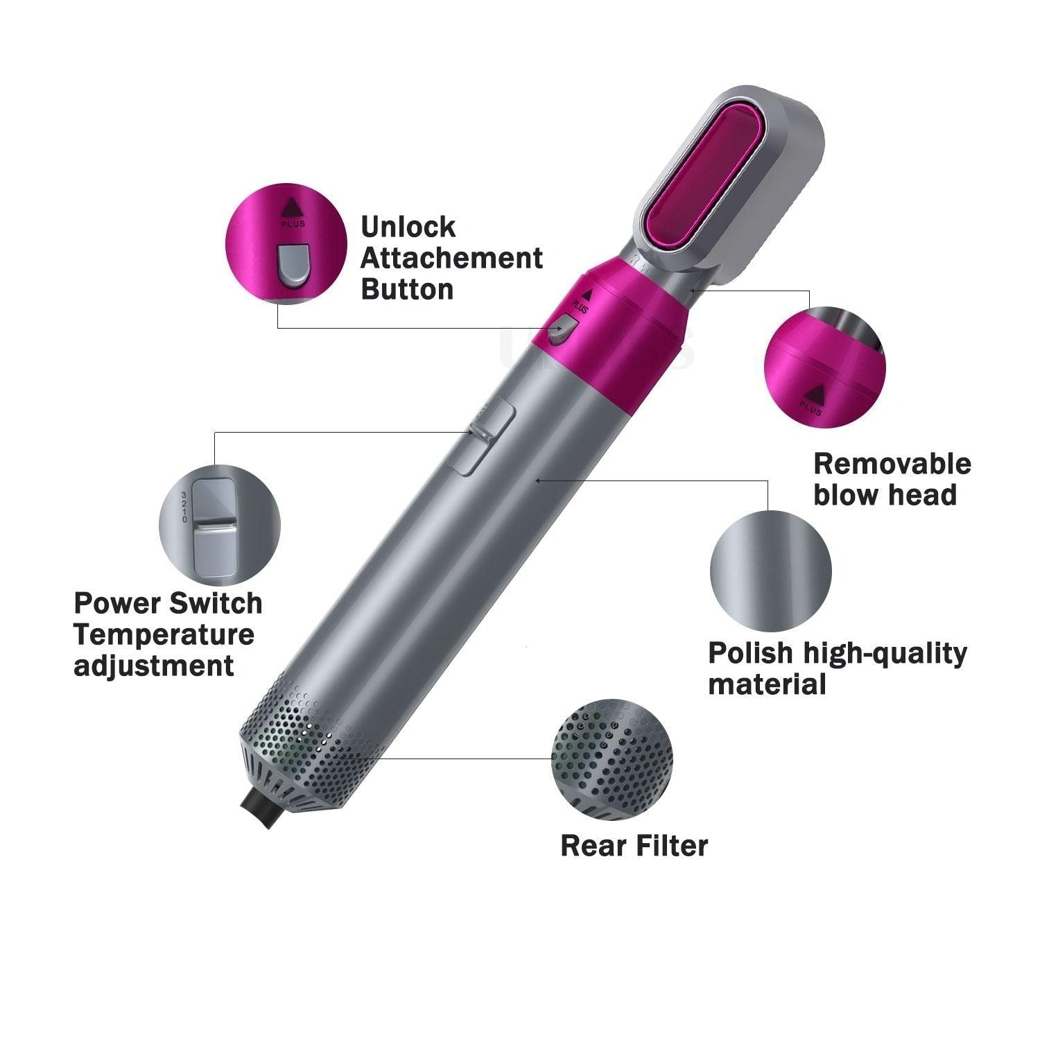 The Glimpse 5 In 1 Airflow Curler™ 2.0 | New and Improved - Glimpse Cosmetics